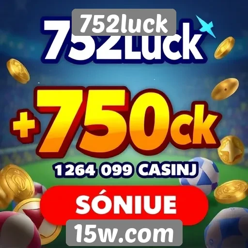 Promoções e bônus disponíveis no site 752luck